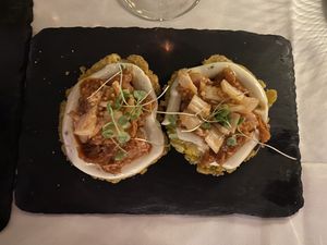 Tostones appetizer #Veganuary at Full Bloom in Miami Beach