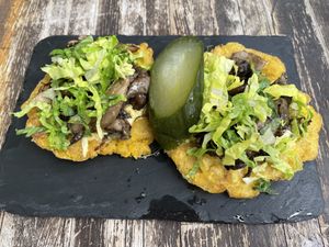 Patacones   at Full Bloom in Miami Beach