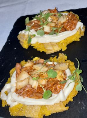 Patacones TASTEFUL   at Full Bloom in Miami Beach