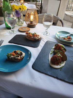 Lox and wings at Full Bloom in Miami Beach