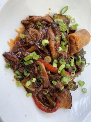 Manchurian noodles   at Full Bloom in Miami Beach