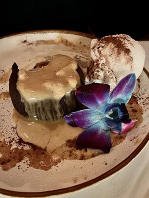 Lava cake (I would Not recommend it)  at Full Bloom in Miami Beach