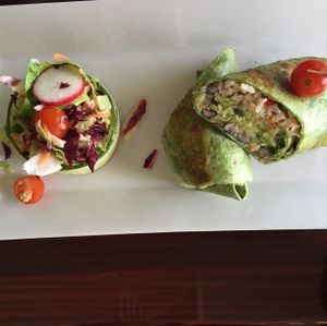 My wife's favorite burrito that she has ever had!!! at Full Bloom in Miami Beach