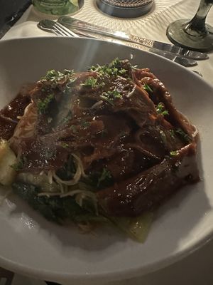 Chili garlic noodle   at Full Bloom in Miami Beach