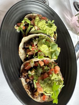 Brunch - Tex mex tacos  at Full Bloom in Miami Beach
