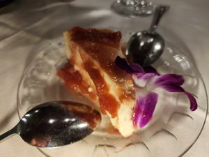 cheesecake at Full Bloom in Miami Beach