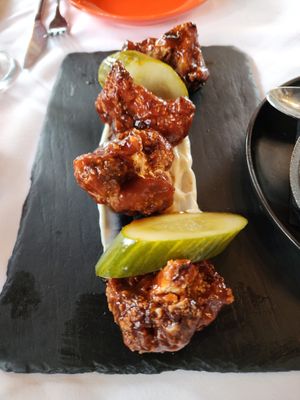 mango BBQ or Buffalo Wings at Full Bloom in Miami Beach