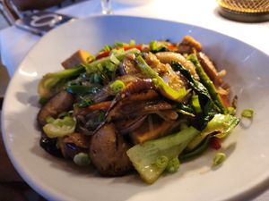 Lo Mein at Full Bloom in Miami Beach