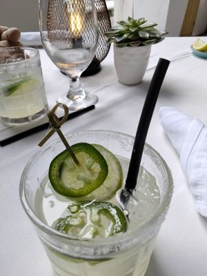 Margaritas at Full Bloom in Miami Beach