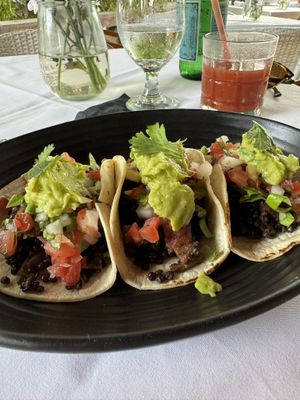 Tex mex tacos  at Full Bloom in Miami Beach