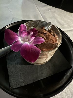 Tiramisu… good, not best ever.  at Full Bloom in Miami Beach