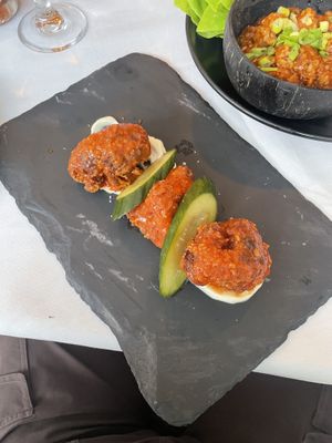 Buffalo wings  at Full Bloom in Miami Beach