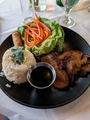 Lemongrass pok at Full Bloom in Miami Beach