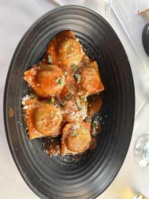 Ravioli   at Full Bloom in Miami Beach