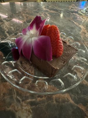 Chocolate ganache pie at Full Bloom in Miami Beach