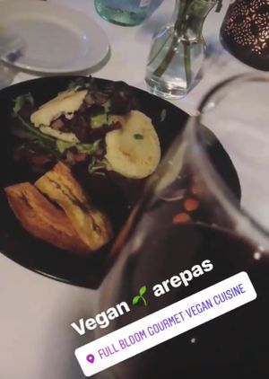 Arepas at Full Bloom in Miami Beach