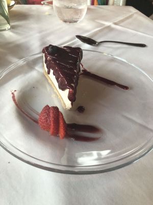 "cheese" cake at Full Bloom in Miami Beach