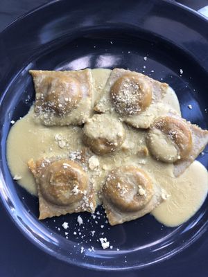 Ravioli  at Full Bloom in Miami Beach