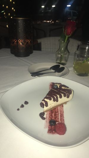 Berry cheesecake!!! at Full Bloom in Miami Beach