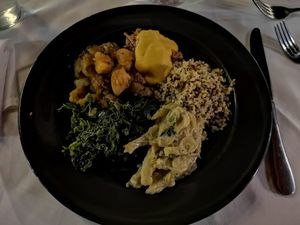 Jackfruit plate at Full Bloom in Miami Beach