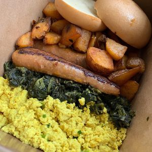 Breakfast Platter (takeout) at Full Bloom in Miami Beach