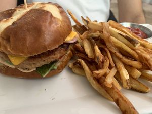 Beyond Meat Burger at Full Bloom in Miami Beach