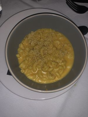 Mac and cheese! at Full Bloom in Miami Beach