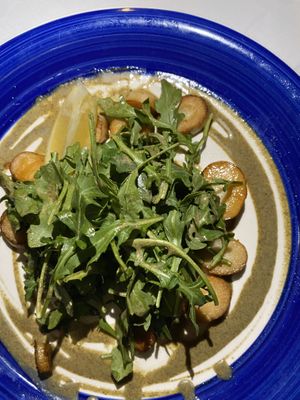 “Scallops” were excellent at Full Bloom in Miami Beach