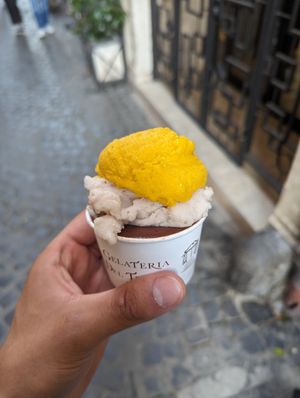  at Gelateria del Teatro in Rome