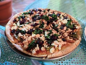 The veganisima at SoyGreen in San Salvador