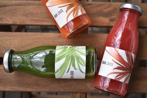 Raw Coldpressed juice - No HPP since 2011 at The Hive of Vyner St in East London