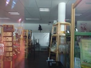 The inside  at Twelve Monkeys Vegankrams in Hamburg