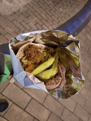 Classic pitta (chilli optional) at Eat a Pitta - Broadmead Kiosk in Bristol
