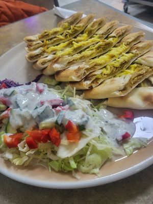 Vegan pide at Meydan in Karlsruhe
