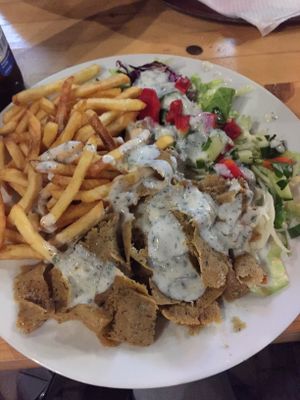 Döner plate! at Meydan in Karlsruhe