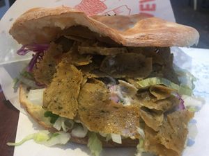 Veganer Döner at Meydan in Karlsruhe