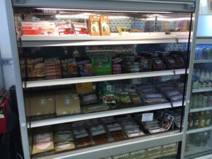 Vegan deli section  at Farplace Charity Rescue - Newcastle upon Tyne in Newcastle Upon Tyne