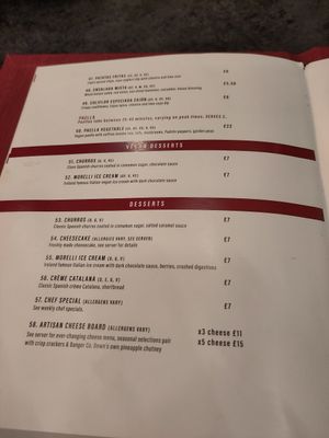 Vegan desserts at 2 Taps Winebar in Belfast