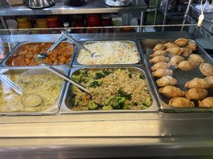 Buffet  at Hare Krishna Buffete in Monterrey