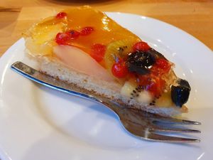 Fruit cake at Ronja in Muelheim