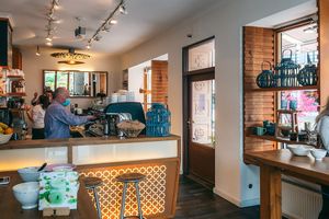 There are a few nice vegan options at Pano in Garmisch-Partenkirchen. at Pano in Garmisch Partenkirchen