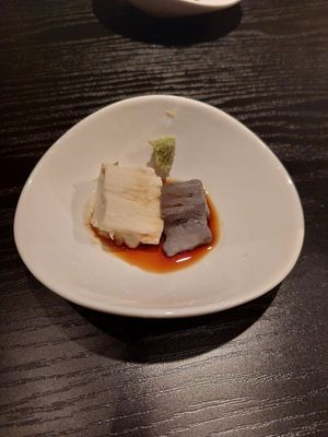 Tofu at Mamehachi in Kyoto