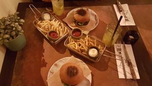 Homemade Vegan Burger...Super tasty!🌱 at Mellow in Istanbul