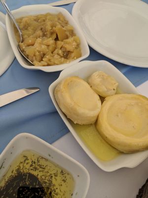 Definitely get the artichoke at Sandal in Kyrenia