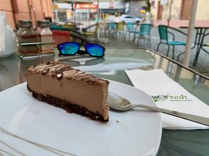 Cake with coffee (don’t recall the original name) 8/10 at BIOFresh in Timisoara