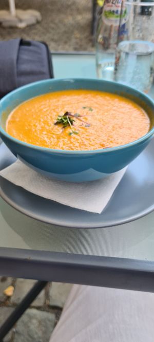 Supreme soup at BIOFresh in Timisoara