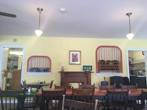 Inside at Trellis Cafe in Hubbards