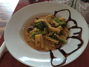 Vegan and turkish meal. at Ümis Cafe in Munich