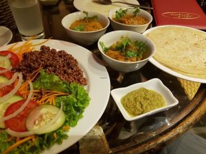 Indian set menu at Karma Waters in Hoi An