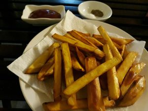 Sweet potato chips at Karma Waters in Hoi An